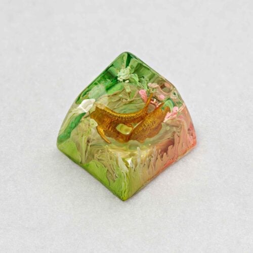 Arowana artisan keycaps