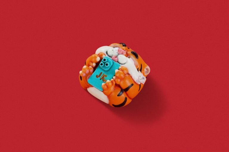 tiger cubs artisan keycaps 031