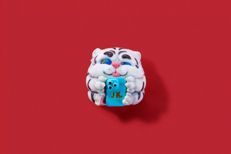 tiger cubs artisan keycaps 036