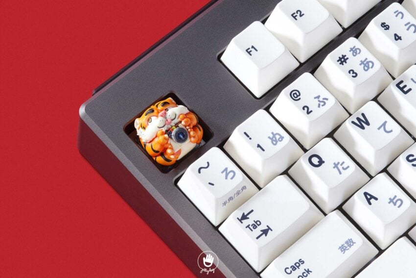 tiger cubs artisan keycaps wtm 006