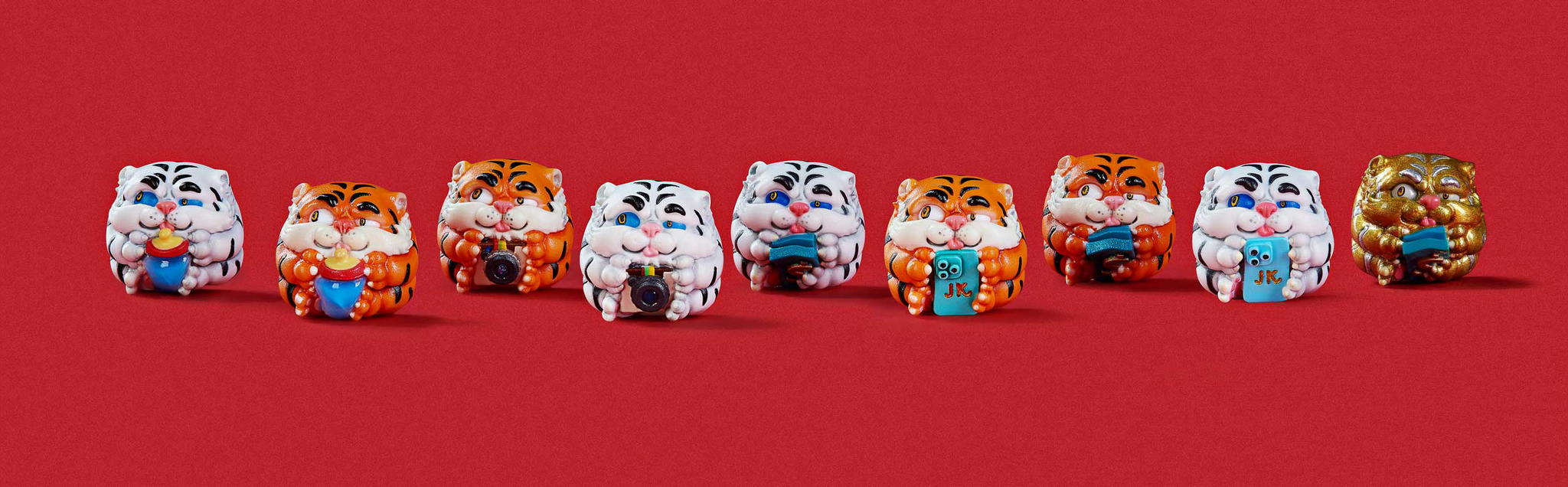 tiger keycaps