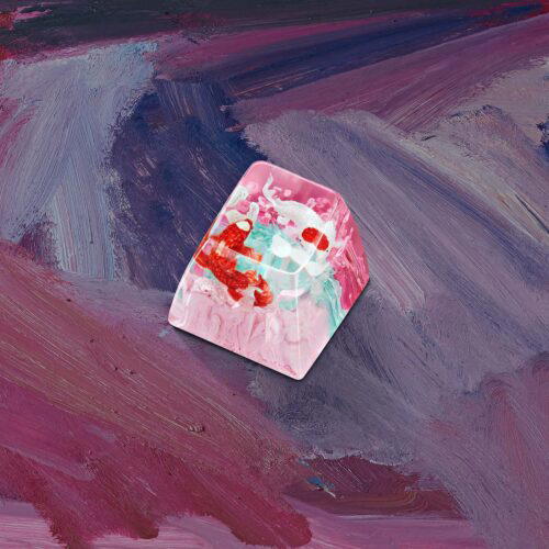 zend pond sa cherry oem keycaps 033