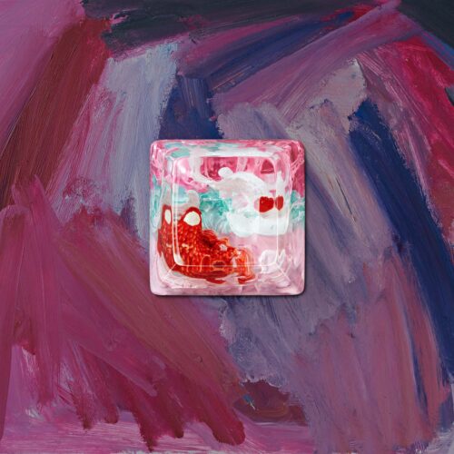 zend pond sa cherry oem keycaps 034