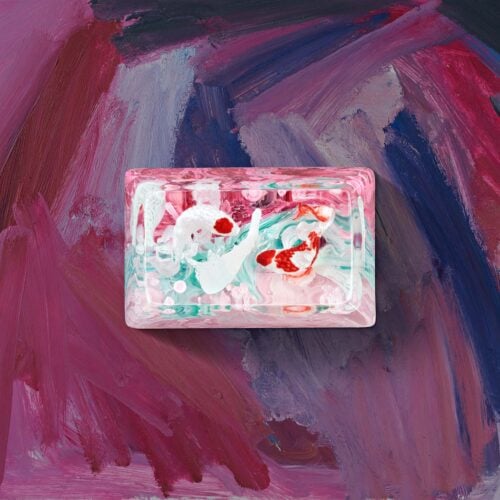 zend pond sa cherry oem keycaps 041