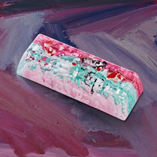 zend pond sa cherry oem keycaps 052