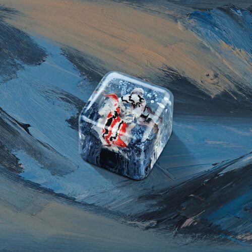 zend pond sa cherry oem keycaps 058