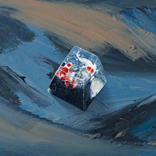 zend pond sa cherry oem keycaps 061