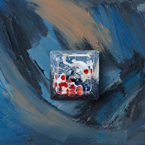 zend pond sa cherry oem keycaps 062