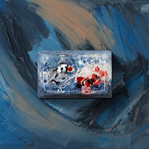 zend pond sa cherry oem keycaps 069