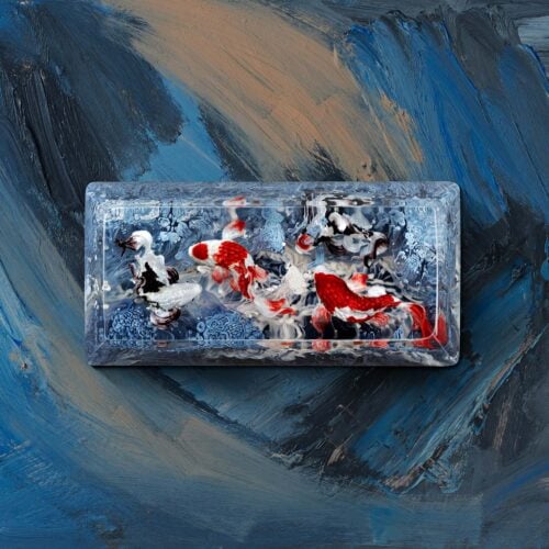 zend pond sa cherry oem keycaps 075