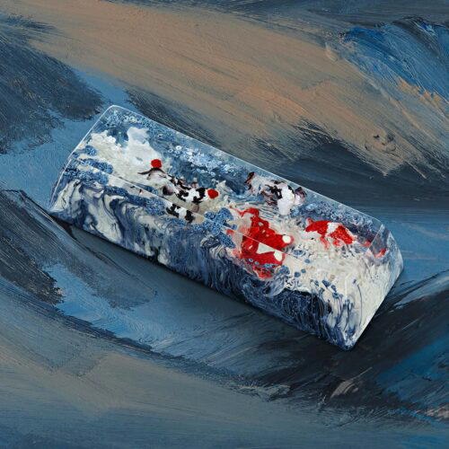 zend pond sa cherry oem keycaps 080