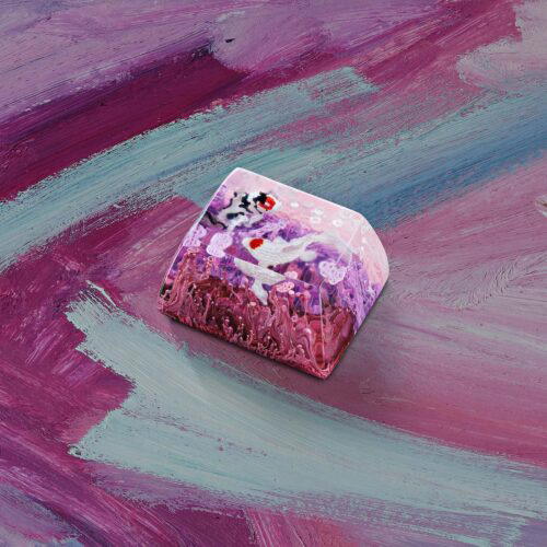 zend pond sa cherry oem keycaps 093