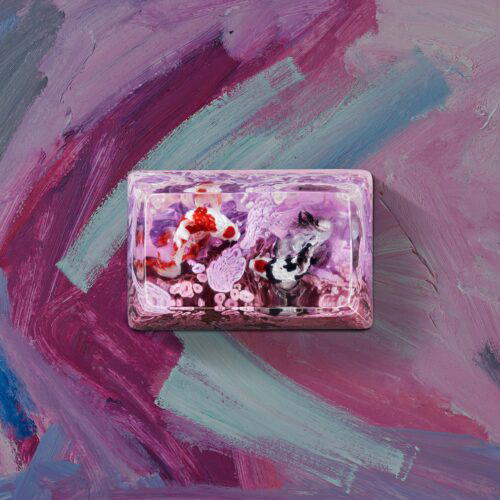 zend pond sa cherry oem keycaps 097