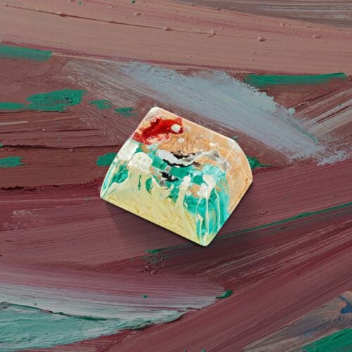 zend pond sa cherry oem keycaps 121