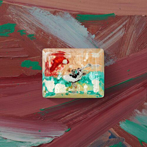 zend pond sa cherry oem keycaps 122