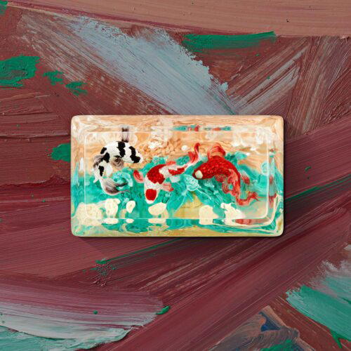 zend pond sa cherry oem keycaps 128