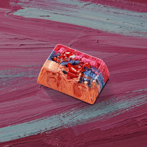 zend pond sa cherry oem keycaps 152