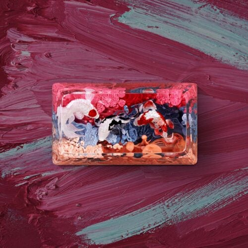 zend pond sa cherry oem keycaps 156