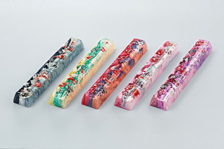 zend pond sa cherry oem keycaps 178