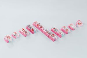 zend pond sa cherry oem keycaps 182