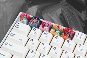 zend pond sa cherry oem keycaps 199