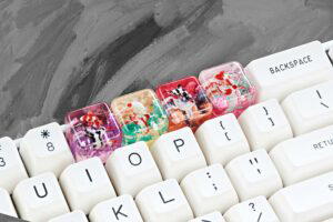 zend pond sa cherry oem keycaps 200