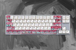 zend pond sa cherry oem keycaps 205