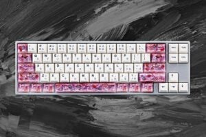 zend pond sa cherry oem keycaps 206