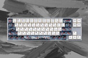 zend pond sa cherry oem keycaps 207