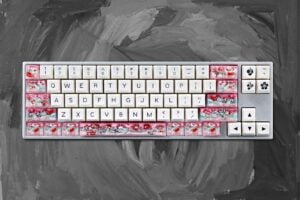 zend pond sa cherry oem keycaps 209