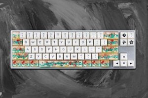 zend pond sa cherry oem keycaps 212