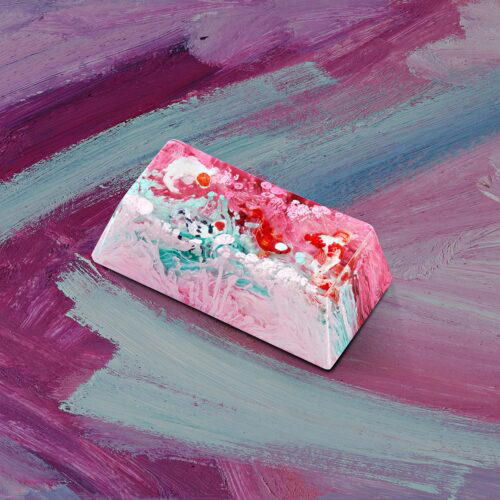 zend pond sa cherry oem keycaps 238