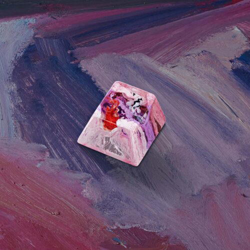 zend pond sa cherry oem keycaps 262