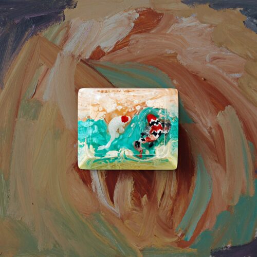 zend pond sa cherry oem keycaps 281