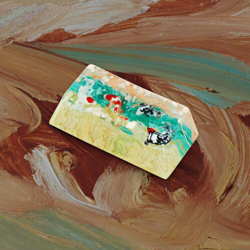 zend pond sa cherry oem keycaps 286