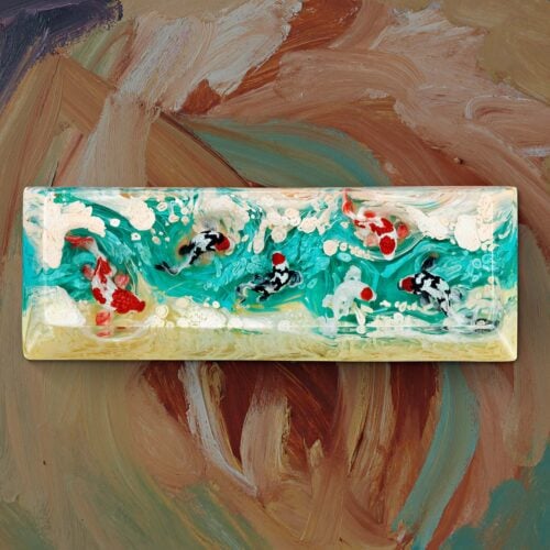 zend pond sa cherry oem keycaps 291