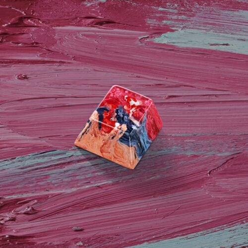 zend pond sa cherry oem keycaps 294