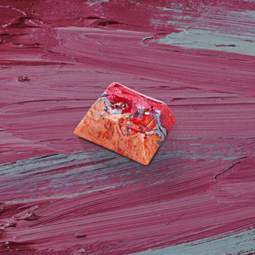 zend pond sa cherry oem keycaps 296