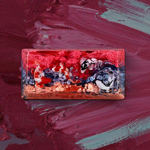 zend pond sa cherry oem keycaps 303