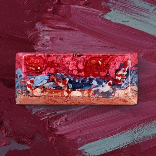 zend pond sa cherry oem keycaps 305