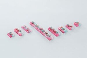 zend pond sa cherry oem keycaps 322