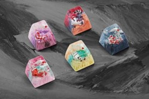 zend pond sa cherry oem keycaps 325