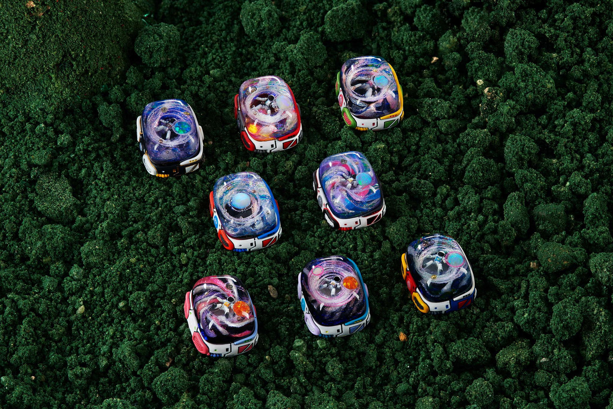 cosmos astronaut odyssey custom keycaps 008