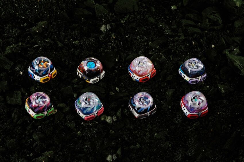 cosmos astronaut odyssey custom keycaps 22