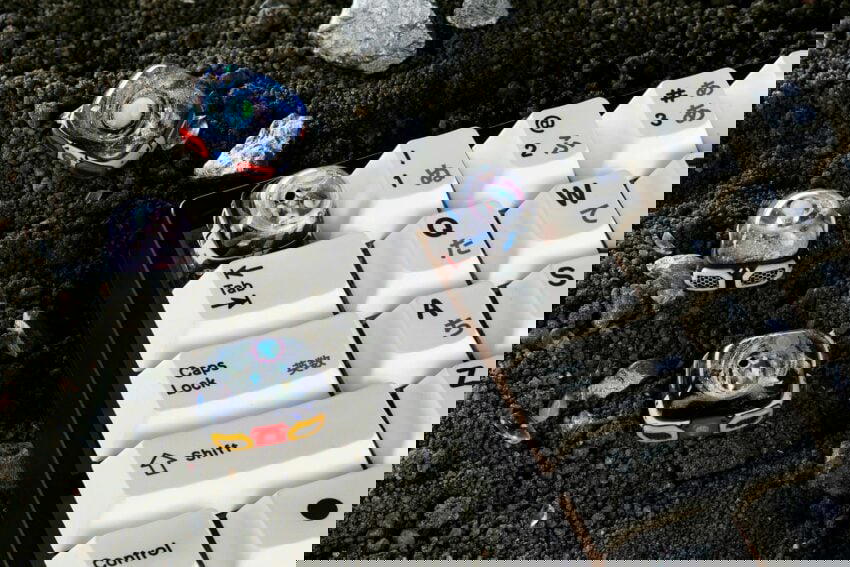 cosmos astronaut odyssey custom keycaps 29