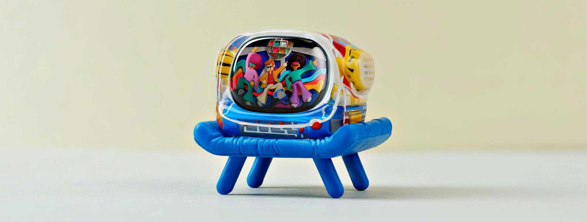 retrotv series disco hustle custom keycaps 063