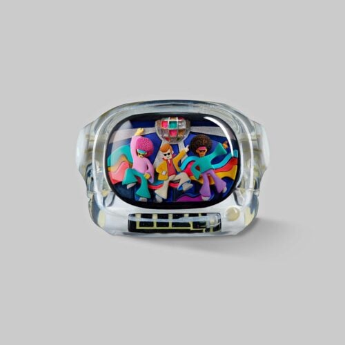 retrotv series disco hustle custom keycaps 083