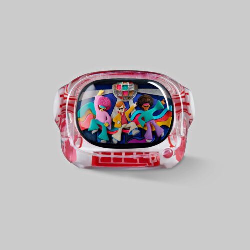 retrotv series disco hustle custom keycaps 088