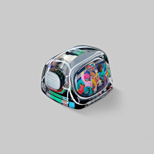 retrotv series disco hustle custom keycaps 119