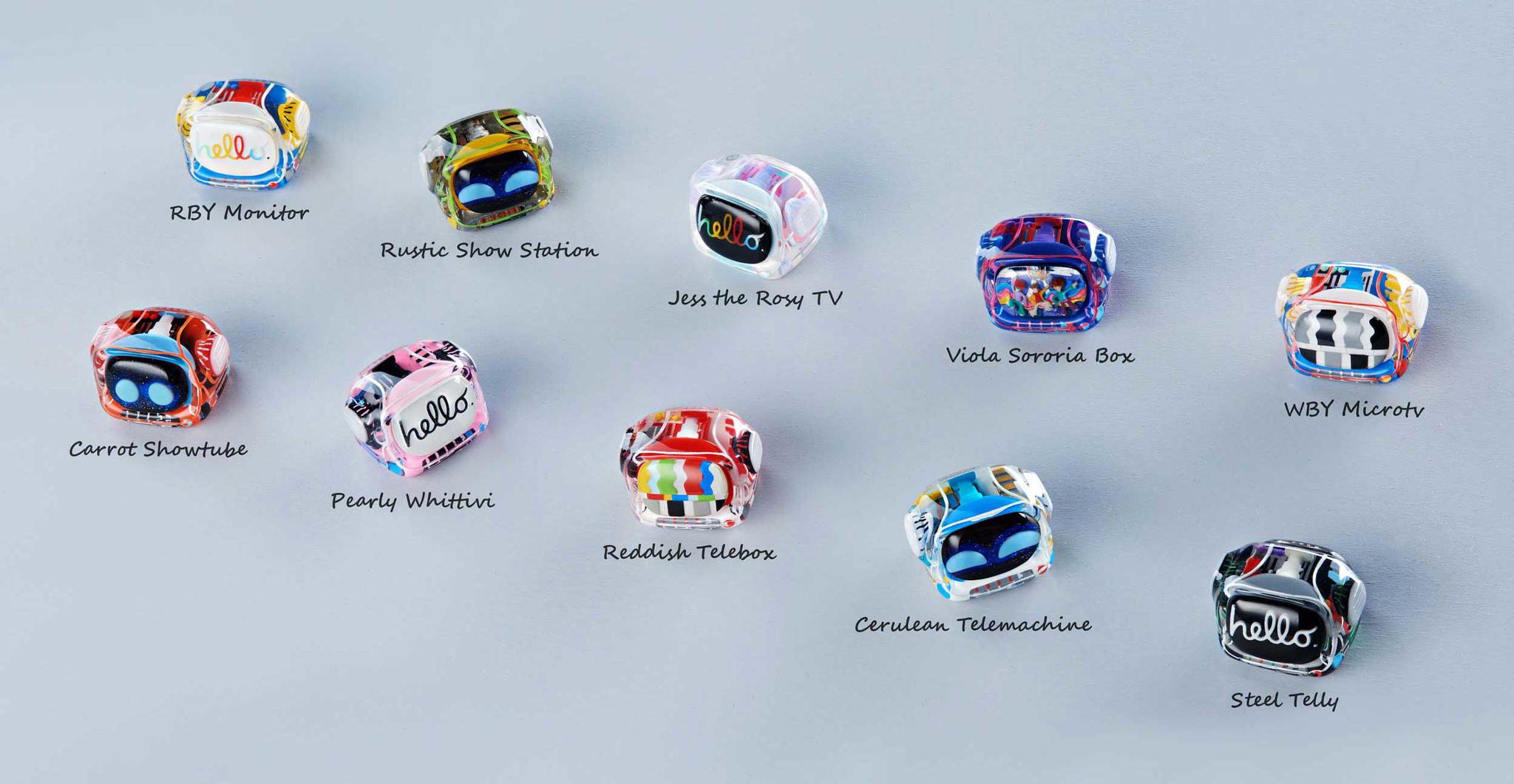 retrotv series disco hustle custom keycaps 338